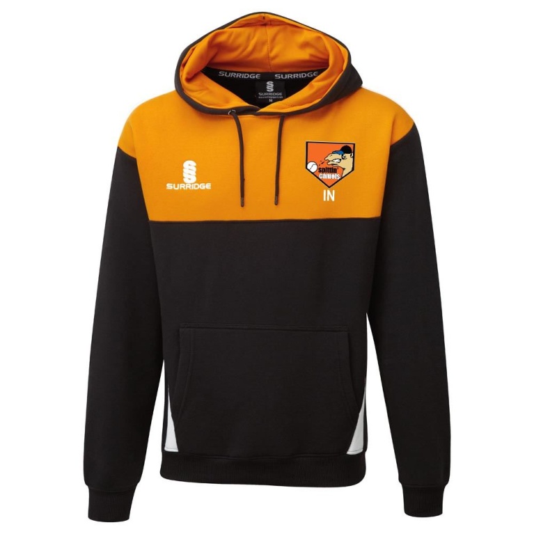 Spittin' Camels Softball Blade Hoody Black/Orange/White